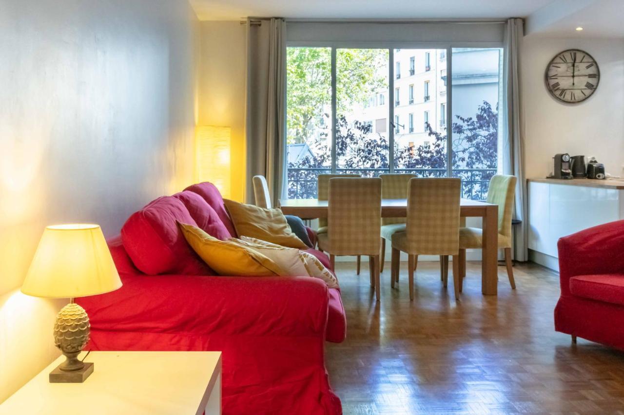 Paris City - Spacious 3 Rooms Flat For Families - 3 Minutes From Metro Station Esterno foto
