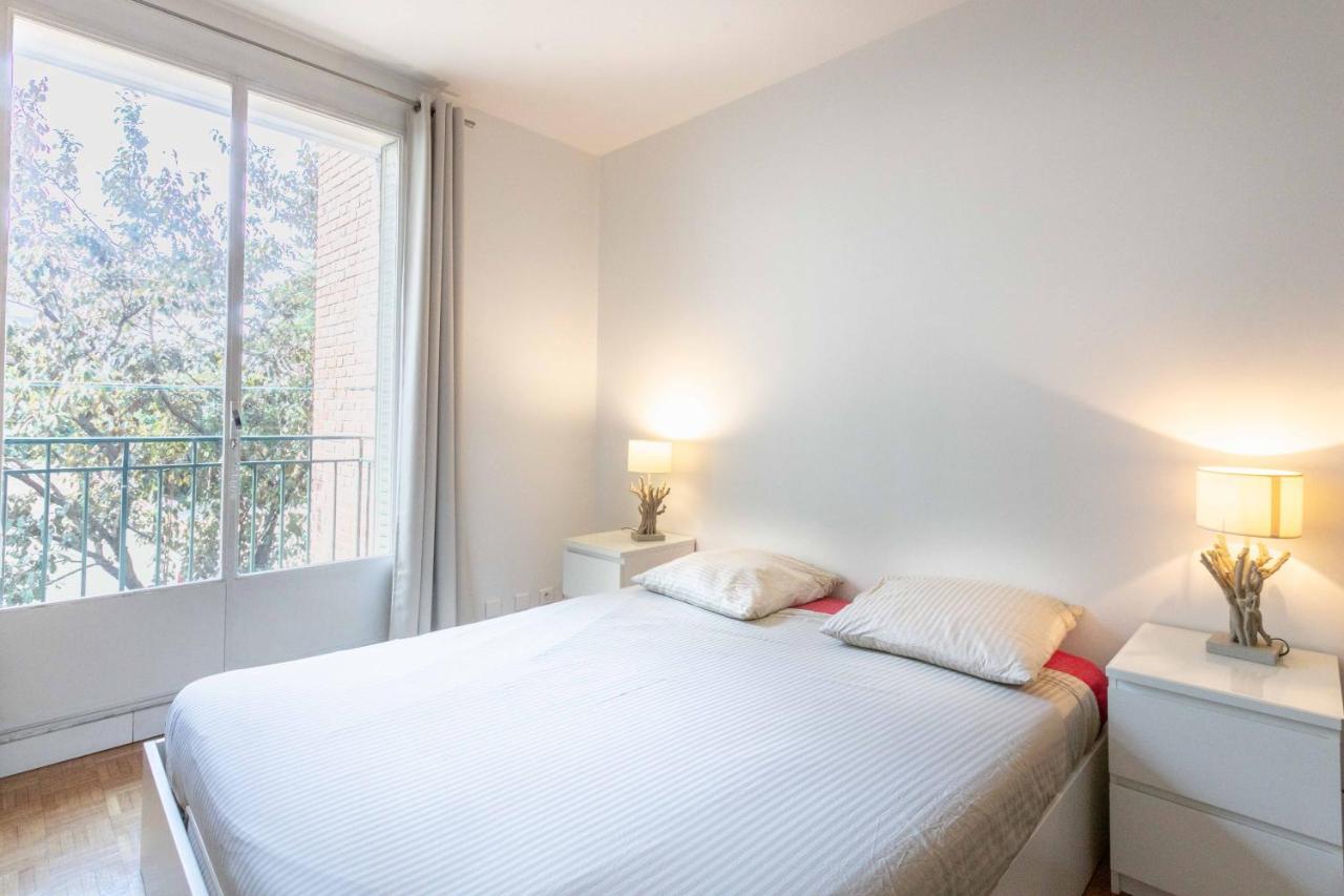 Paris City - Spacious 3 Rooms Flat For Families - 3 Minutes From Metro Station Esterno foto
