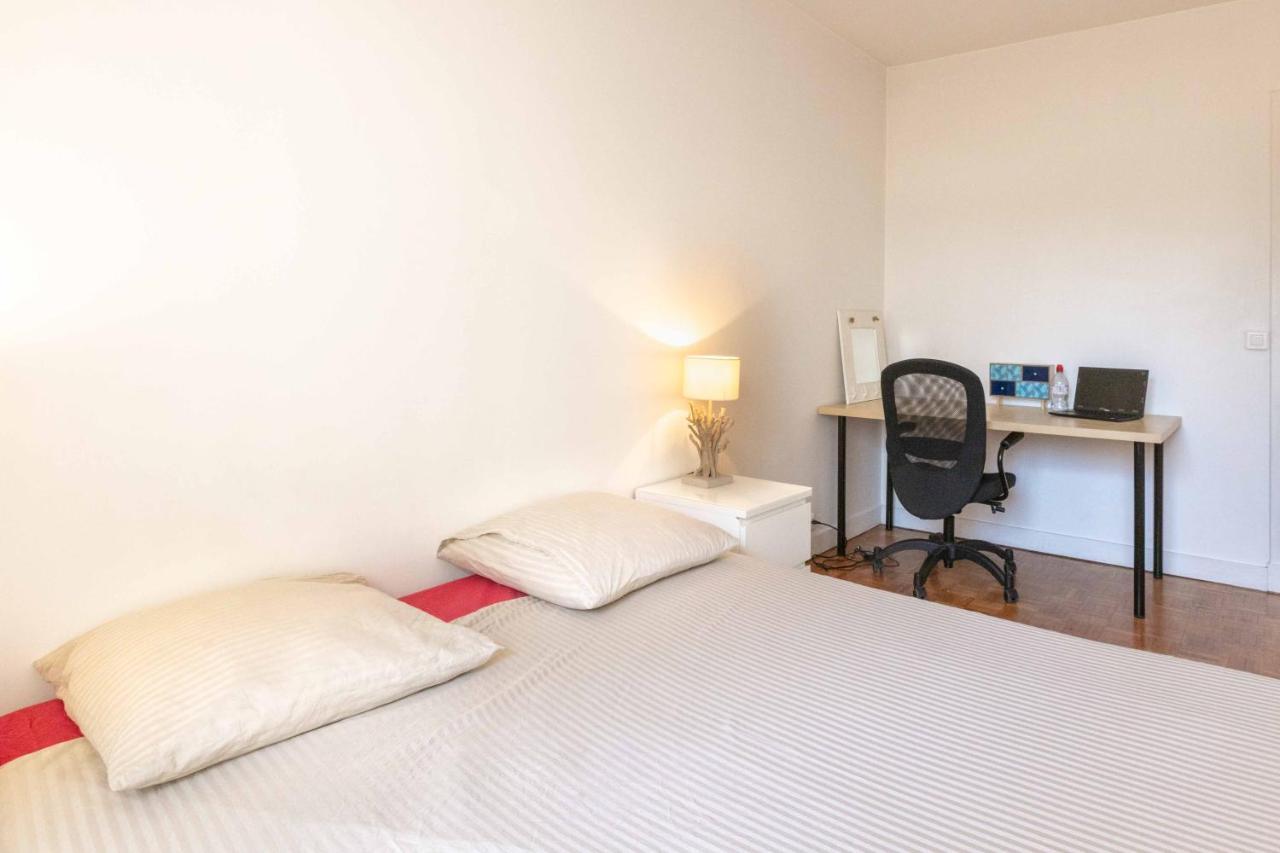 Paris City - Spacious 3 Rooms Flat For Families - 3 Minutes From Metro Station Esterno foto