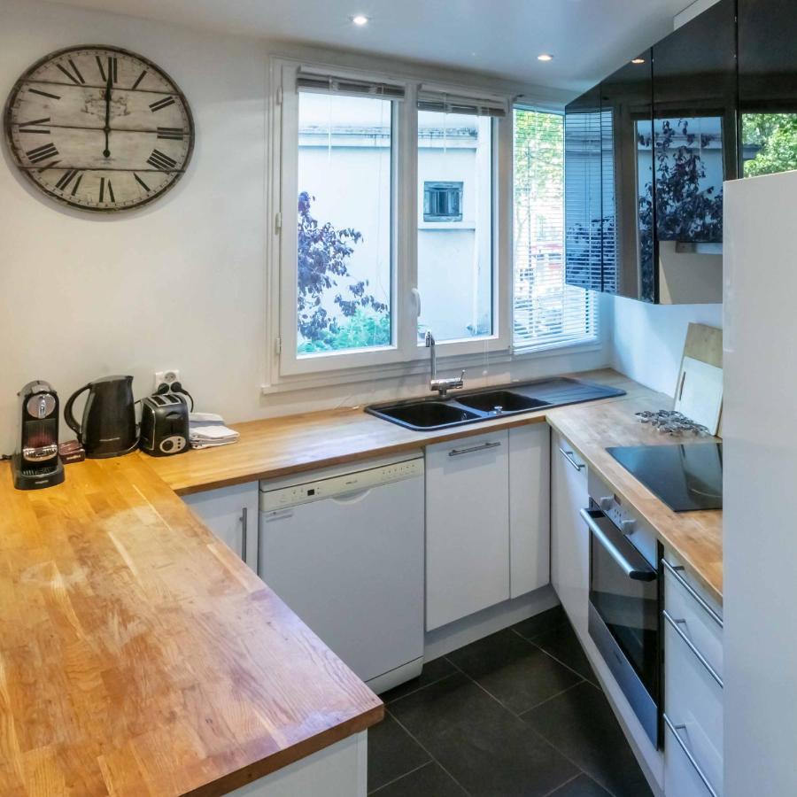 Paris City - Spacious 3 Rooms Flat For Families - 3 Minutes From Metro Station Esterno foto