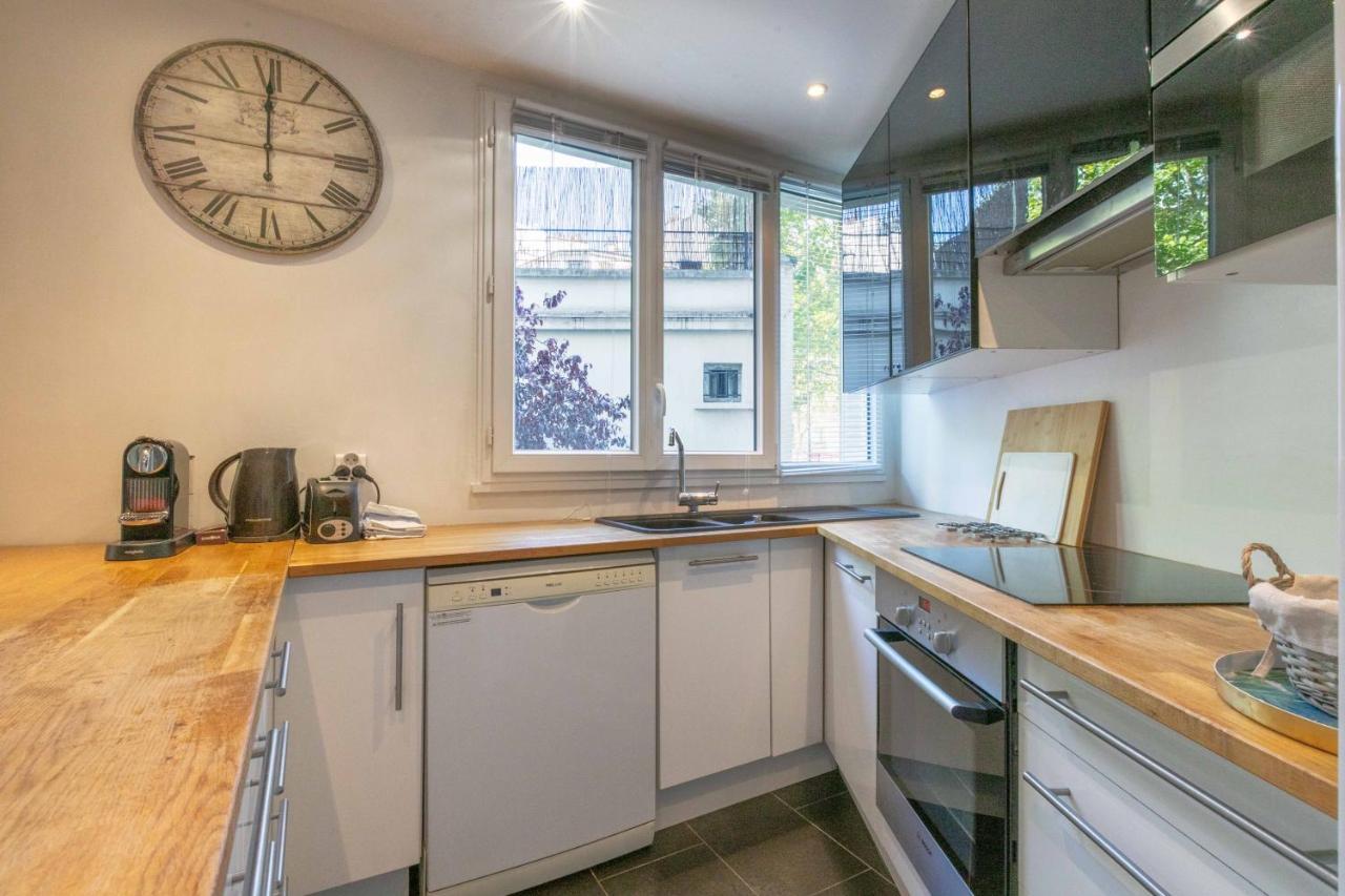 Paris City - Spacious 3 Rooms Flat For Families - 3 Minutes From Metro Station Esterno foto